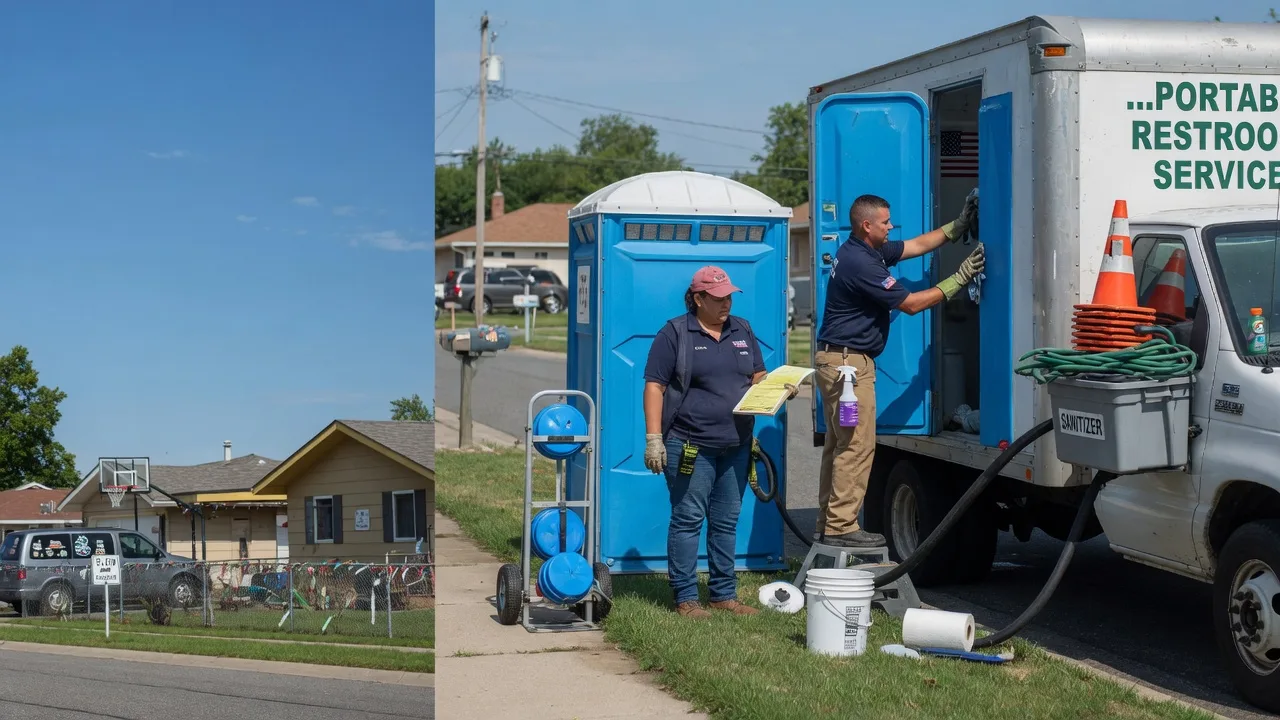 Portable Toilet Rental in Williamsfield, IL near me